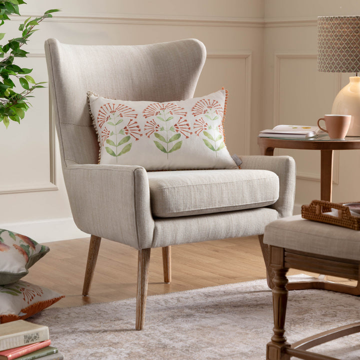 OSWALD ARMCHAIR LINEN