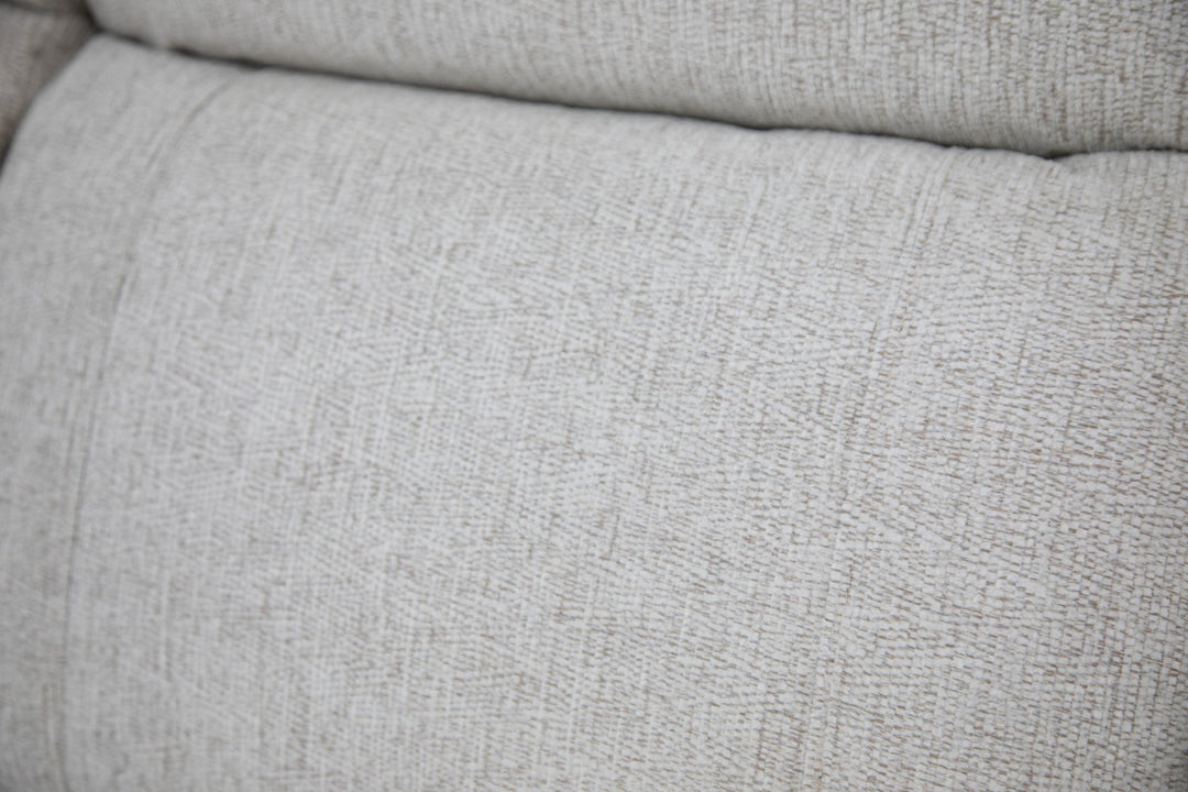 Owen Electric Recliner Sofa Beige Large Corner