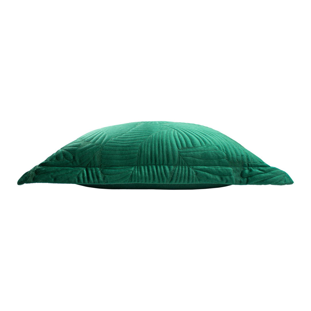 PALMERIA 60X60 QUILT C/CASE EMERALD