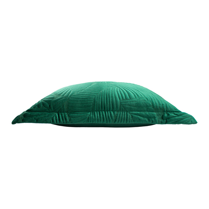 PALMERIA 60X60 QUILT C/CASE EMERALD