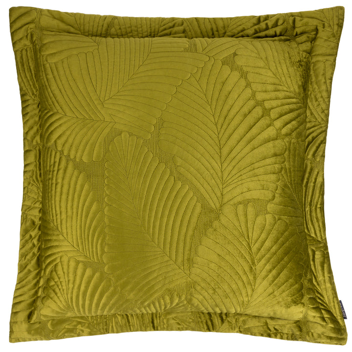 PALMERIA 60X60 QUILT CUSHION CASE MOSS