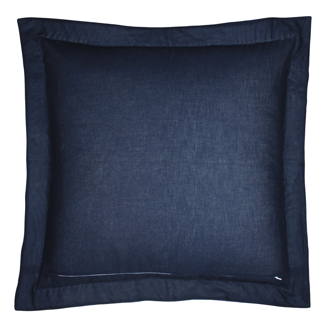 PALMERIA 60X60 QUILT CUSHION CASE NAVY