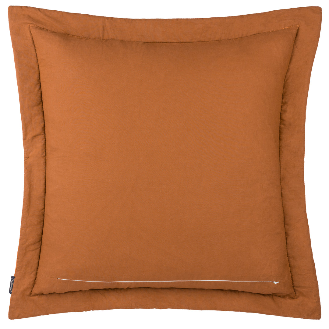 PALMERIA 60X60 QUILT CUSHION CASE RUST
