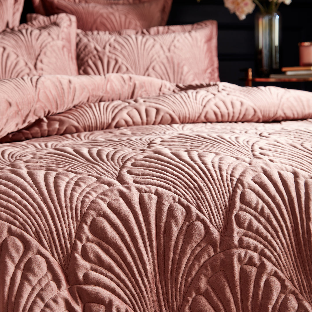 Palmeria Sb Quilted Duvet Set Blush - image 2
