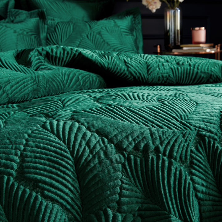 Palmeria Sb Quilted Duvet Set Emerald - image 2