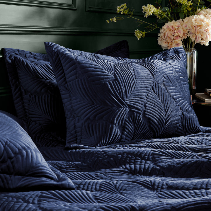 Palmeria Double Quilted Duvet Set Navy - image 3
