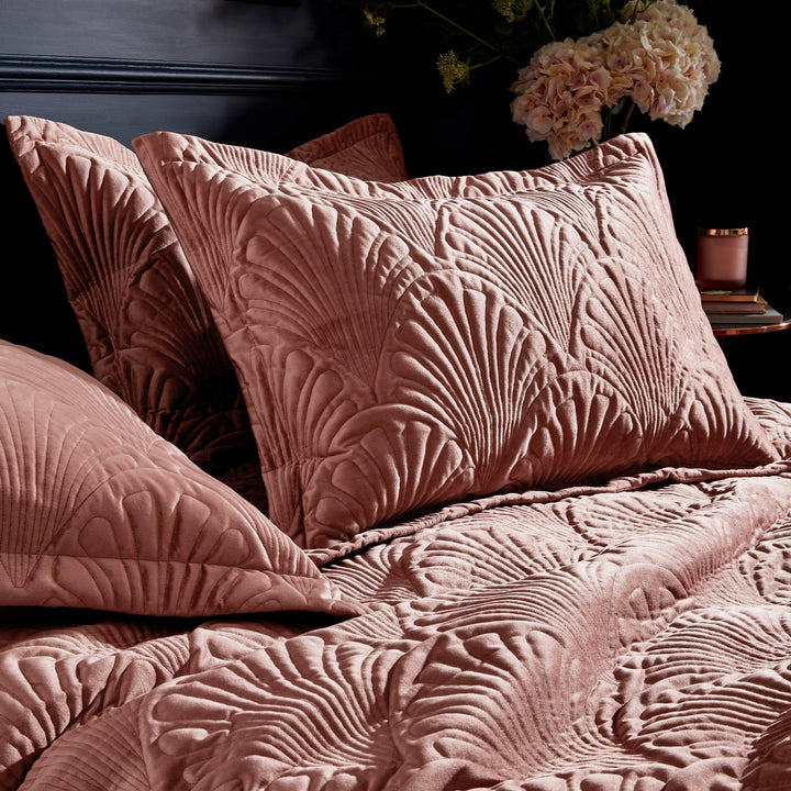 Palmeria Ks Quilted Duvet Set Blush - image 3