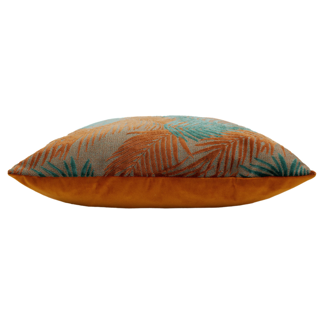 PALM GROVE 50X50 C/CASE TEAL/RUS