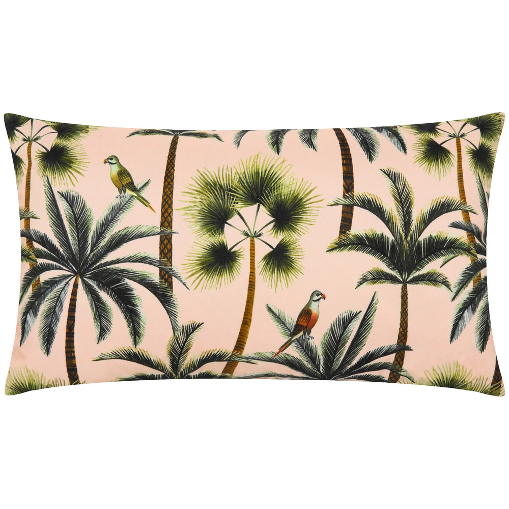 Palms 30x50 Outdoor Cushion Cover Blush - image 2