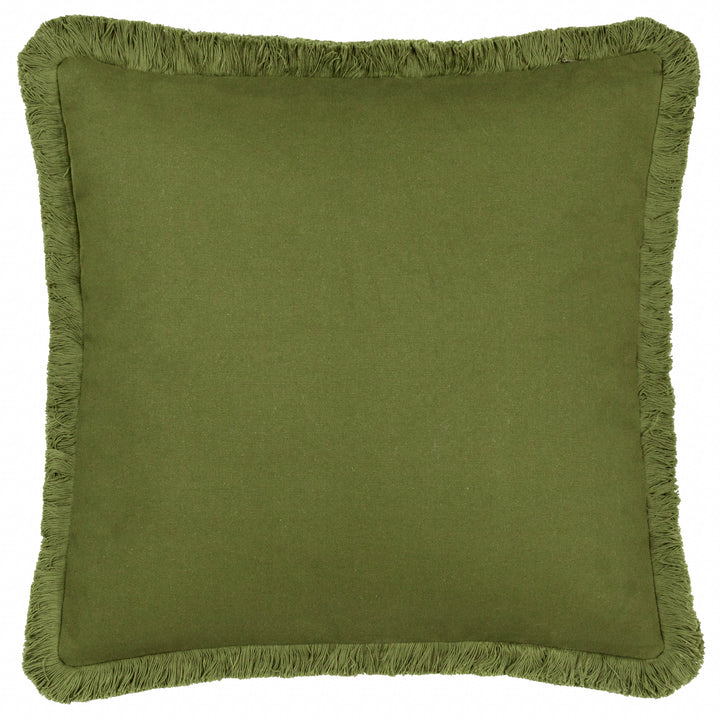 PALM 45X45 CUSHION CASE GREEN