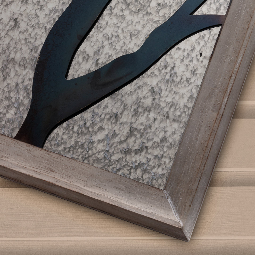 PALOMA RECTANGLE MIRROR WEATHERED OAK