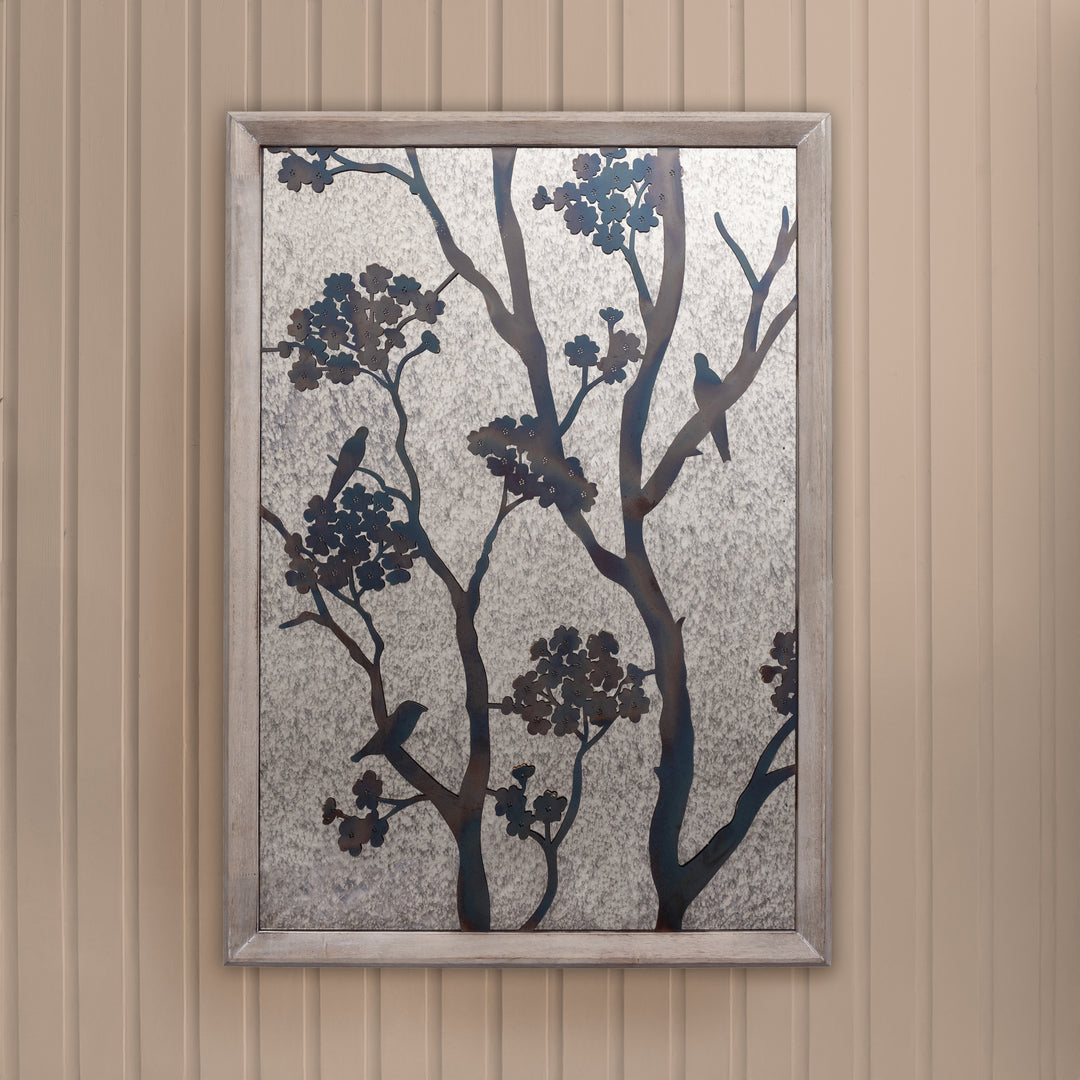 PALOMA RECTANGLE MIRROR WEATHERED OAK