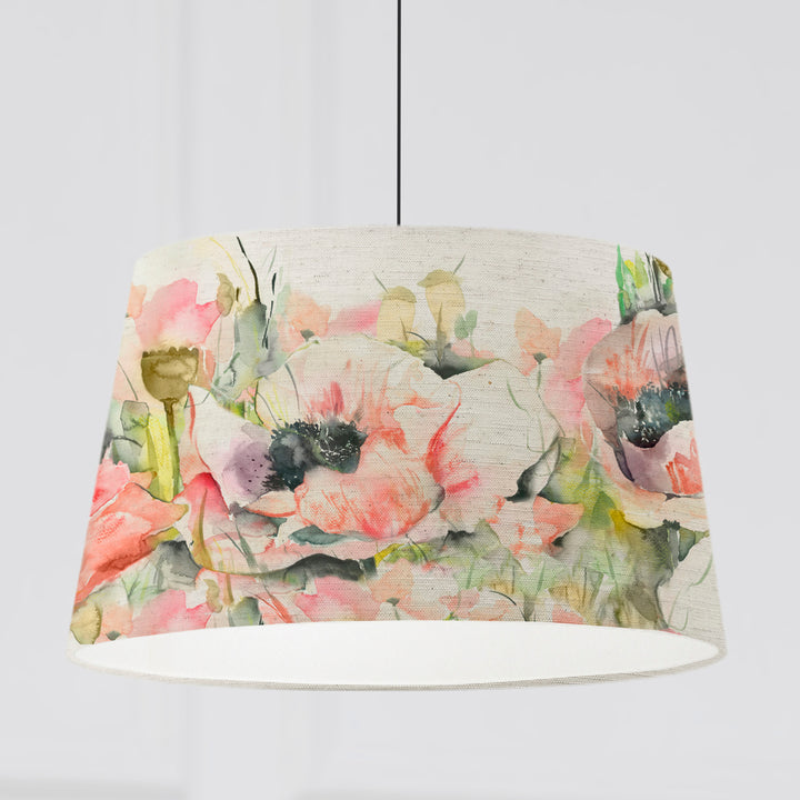 Papavera Quintus Taper 46x24cm Lampshade Sweetpea