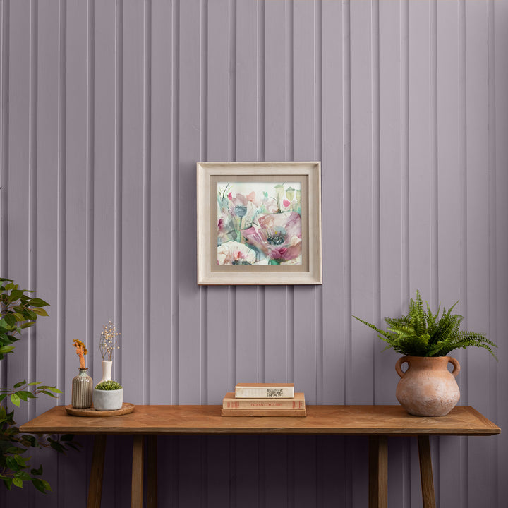 SMALL SQUARE BIRCH PAPAVERA MAUVE 46X46 CM *N*