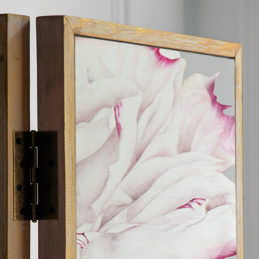 ANTIQUE GREY ROOM DIVIDER PARCEVALL FUCHSIA