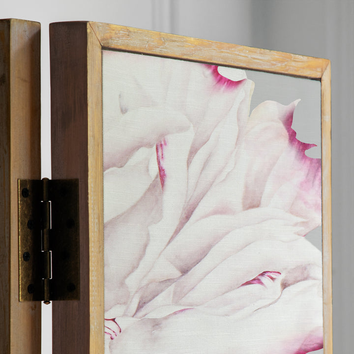 ANTIQUE GREY ROOM DIVIDER PARCEVALL FUCHSIA