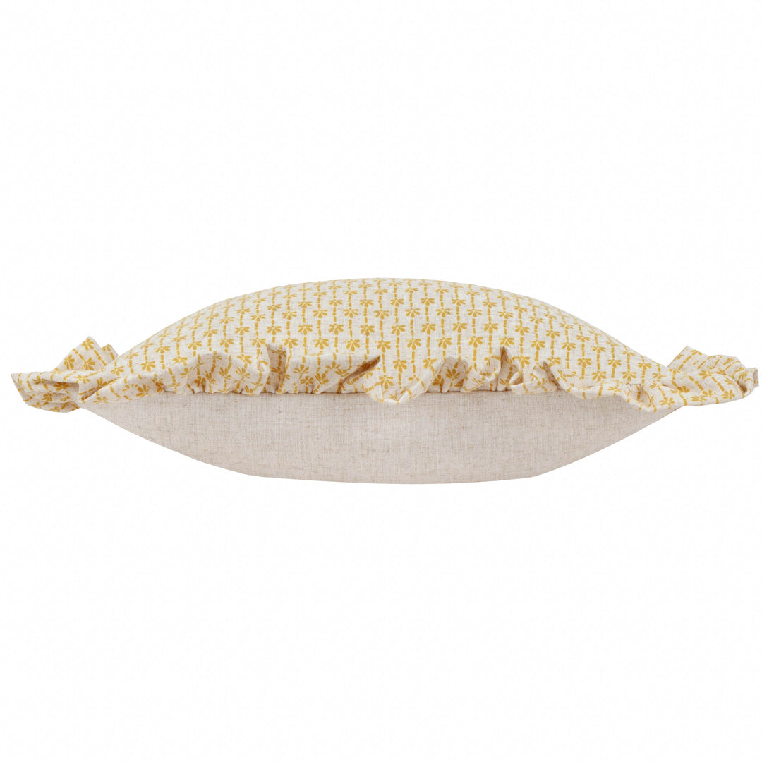 PANNI BLOCK 45X45 CUSHION CASE LINEN/OCHRE