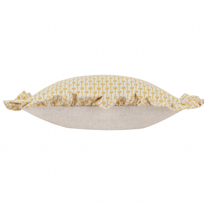 PANNI BLOCK 45X45 CUSHION CASE LINEN/OCHRE