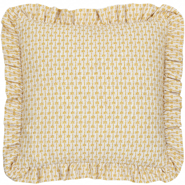 PANNI BLOCK 45X45 CUSHION CASE LINEN/OCHRE