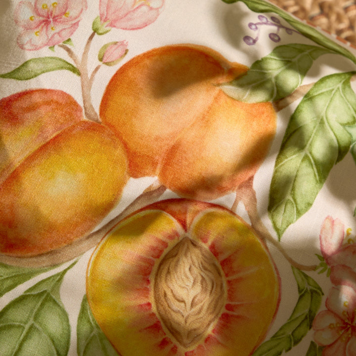 PEACH HARVEST 43X43 OUTDOOR CUSHION CASE ORANGE