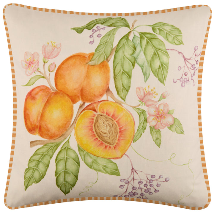 PEACH HARVEST 43X43 OUTDOOR CUSHION CASE ORANGE