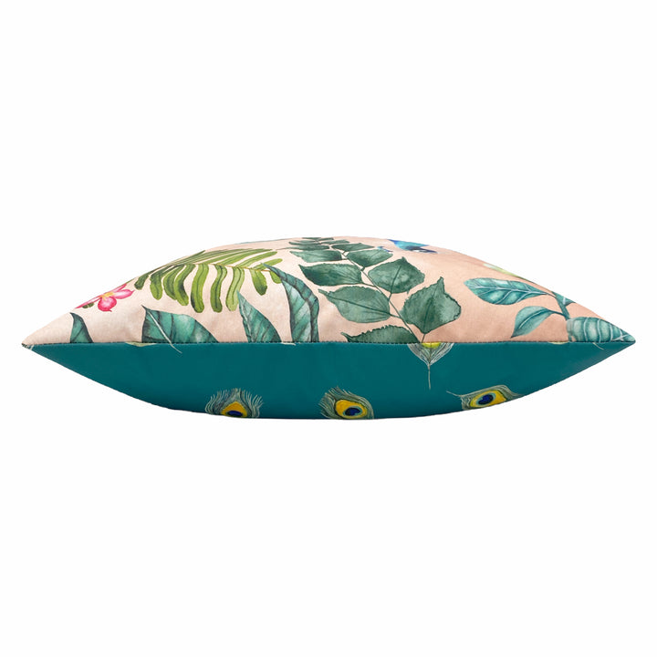 Peacock 43x43 Outdoor Cushion Cover Blush - image 3