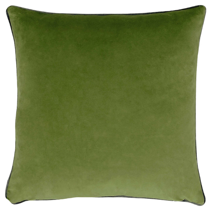 PEACOCK 43X43 CUSHION CASE OLIVE
