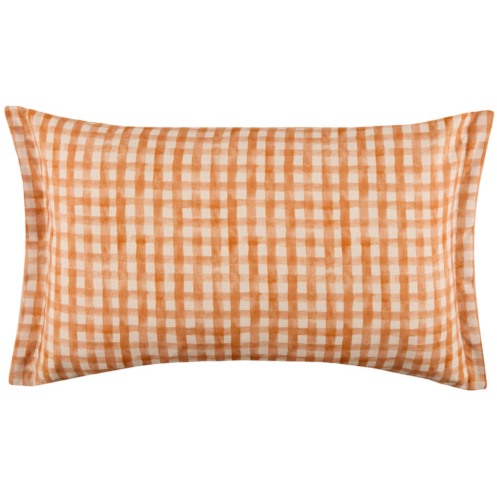 PEACH TRELLIS 40X60 OUTDOOR CUSHION CASE ORANGE