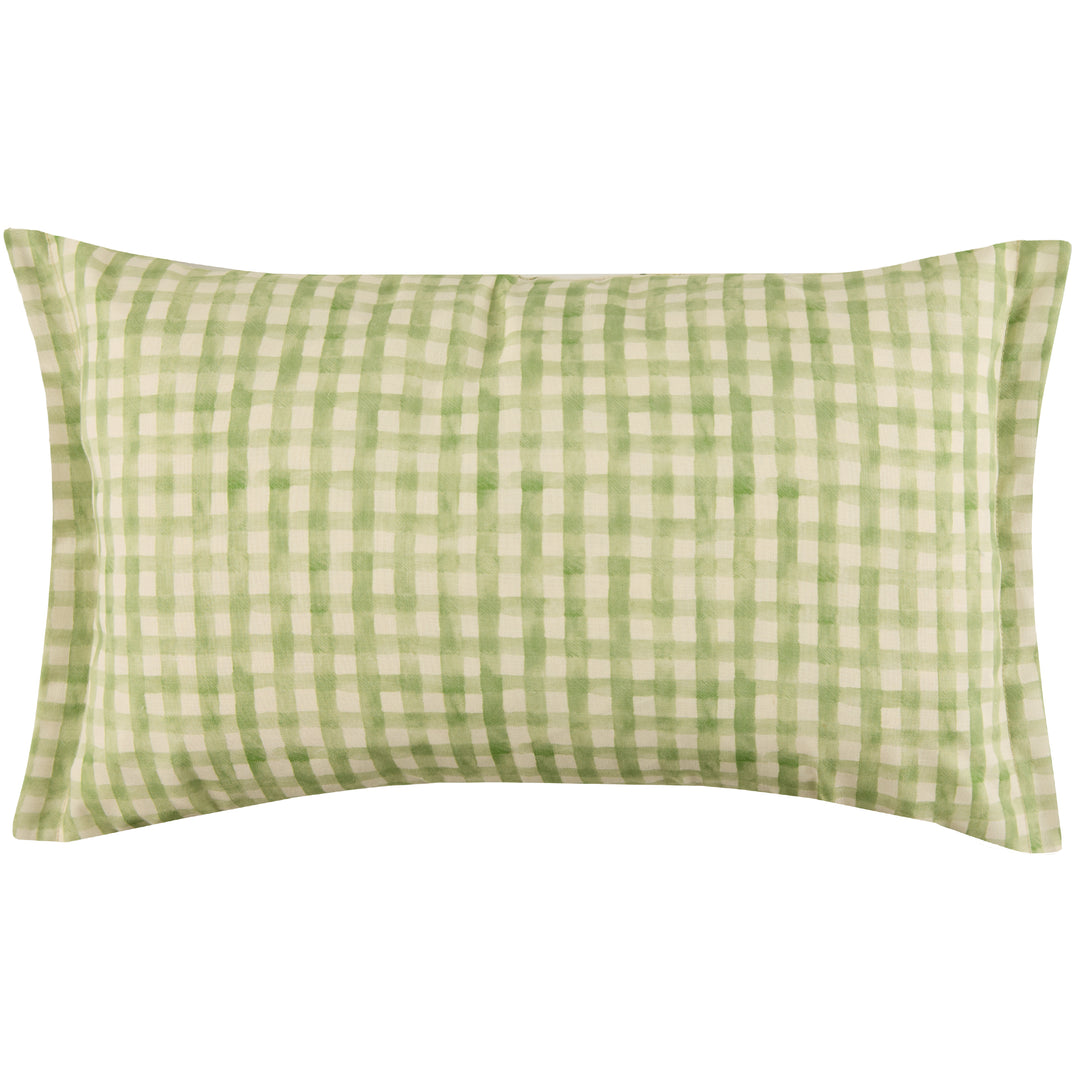 PEAR TRELLIS 40X60 OUTDOOR CUSHION CASE GREEN