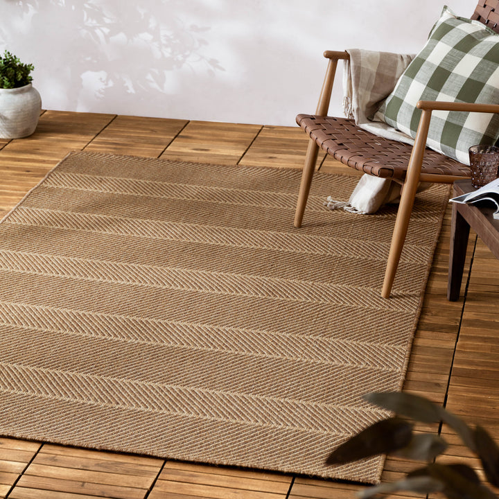 PENTLE JUTE EFFECT 140X200 RUG NATURAL