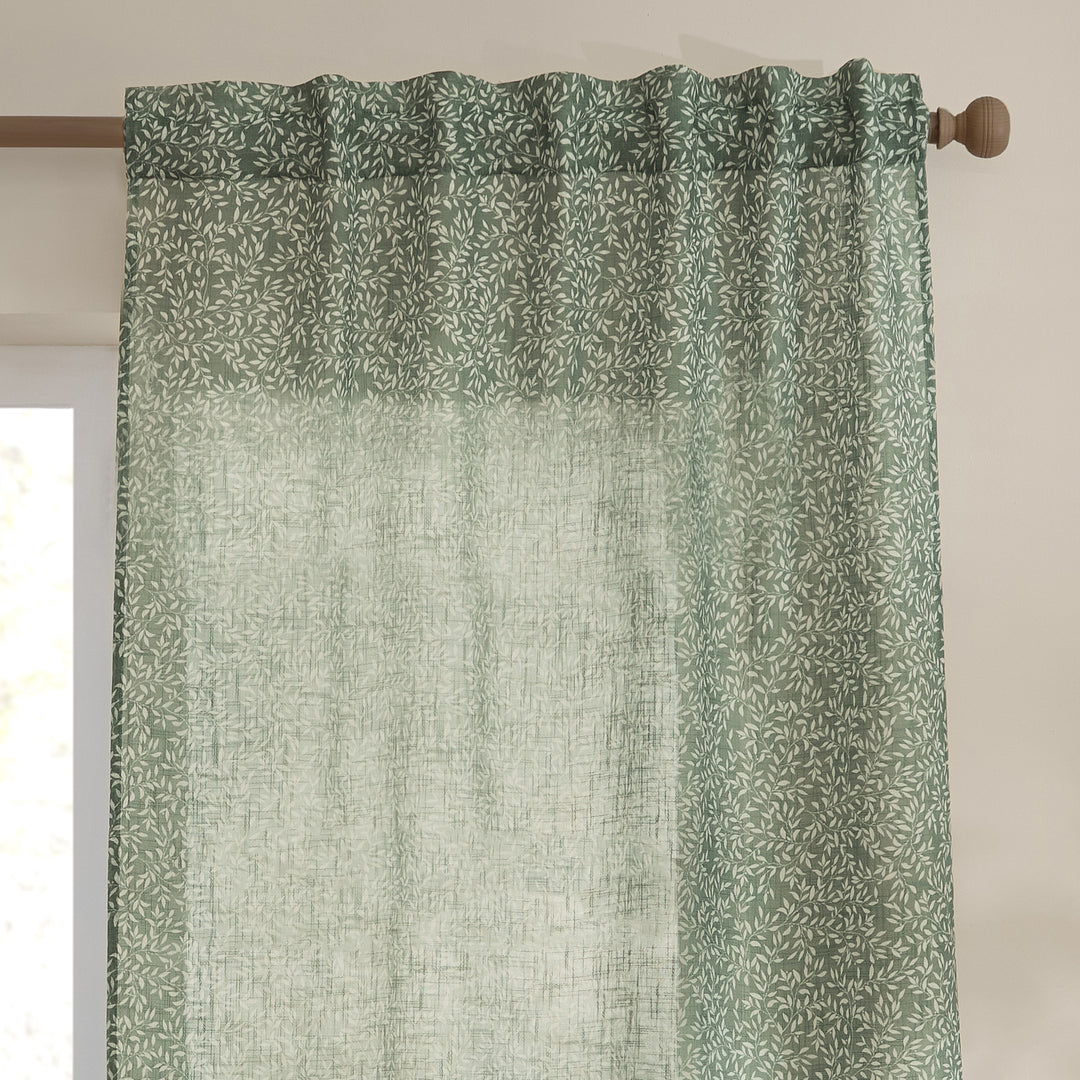 Perrie Leaf 140x250 Panel Curtains Forest - image 3
