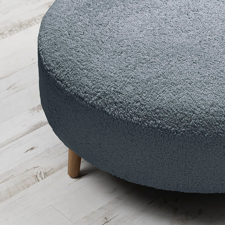 PETRA FOOTSTOOL PADDINGTON SLATE