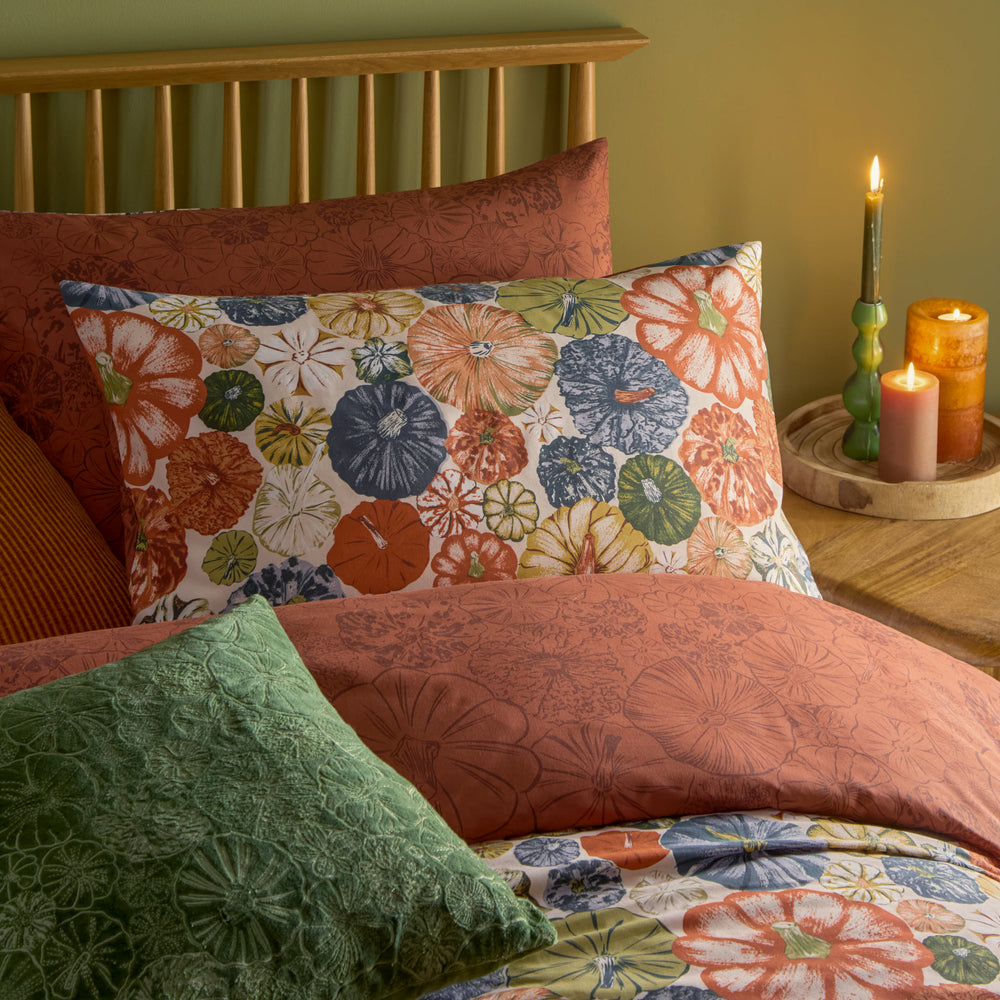Picking Patch King Size Duvet Set Pecan - image 2