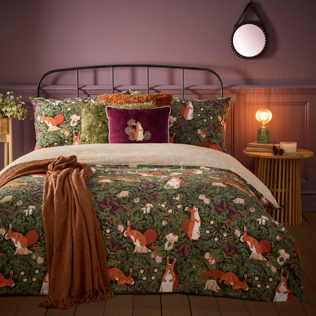 Pineberry Forest Super King Duvet Set Multi