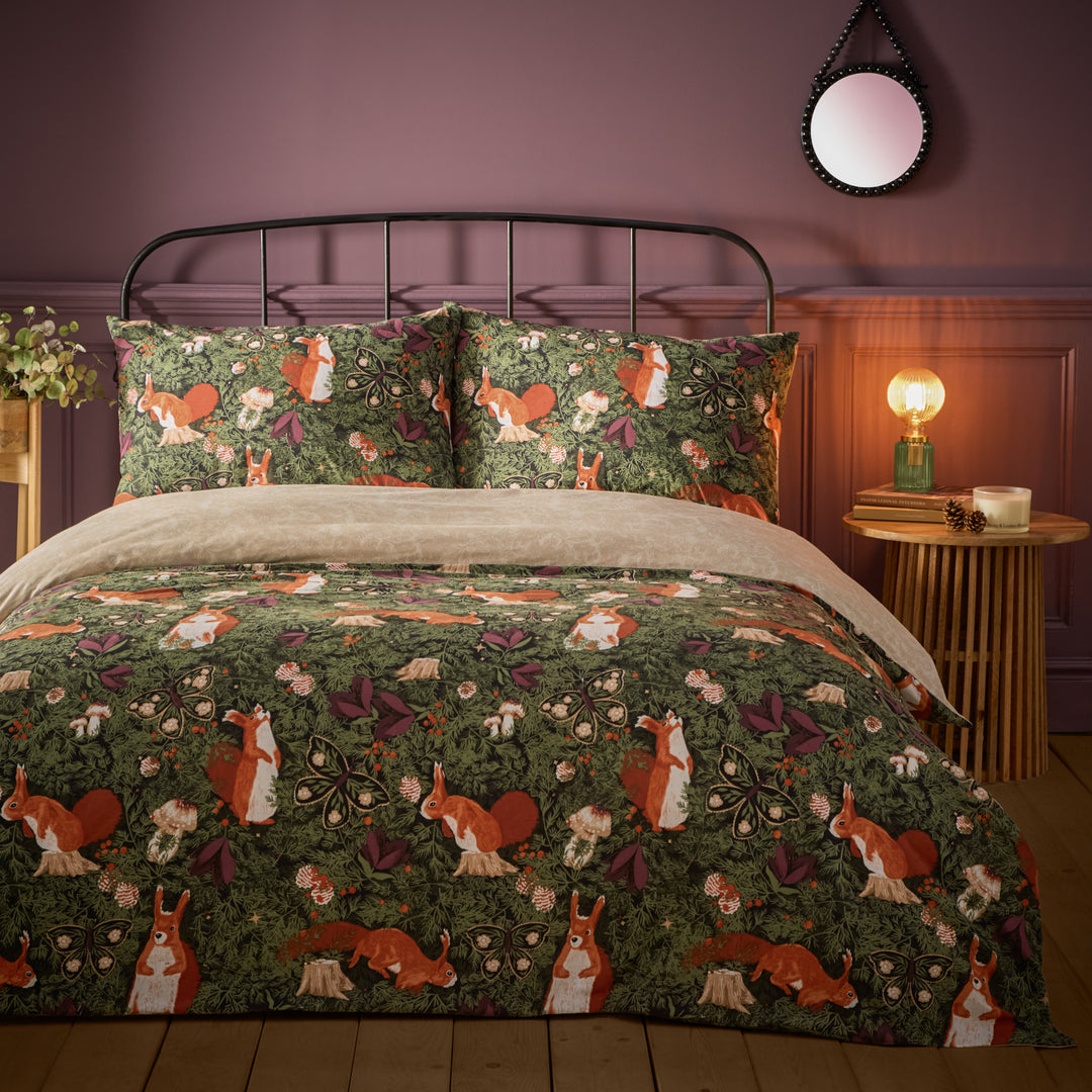 Pineberry Forest Super King Duvet Set Multi - image 4