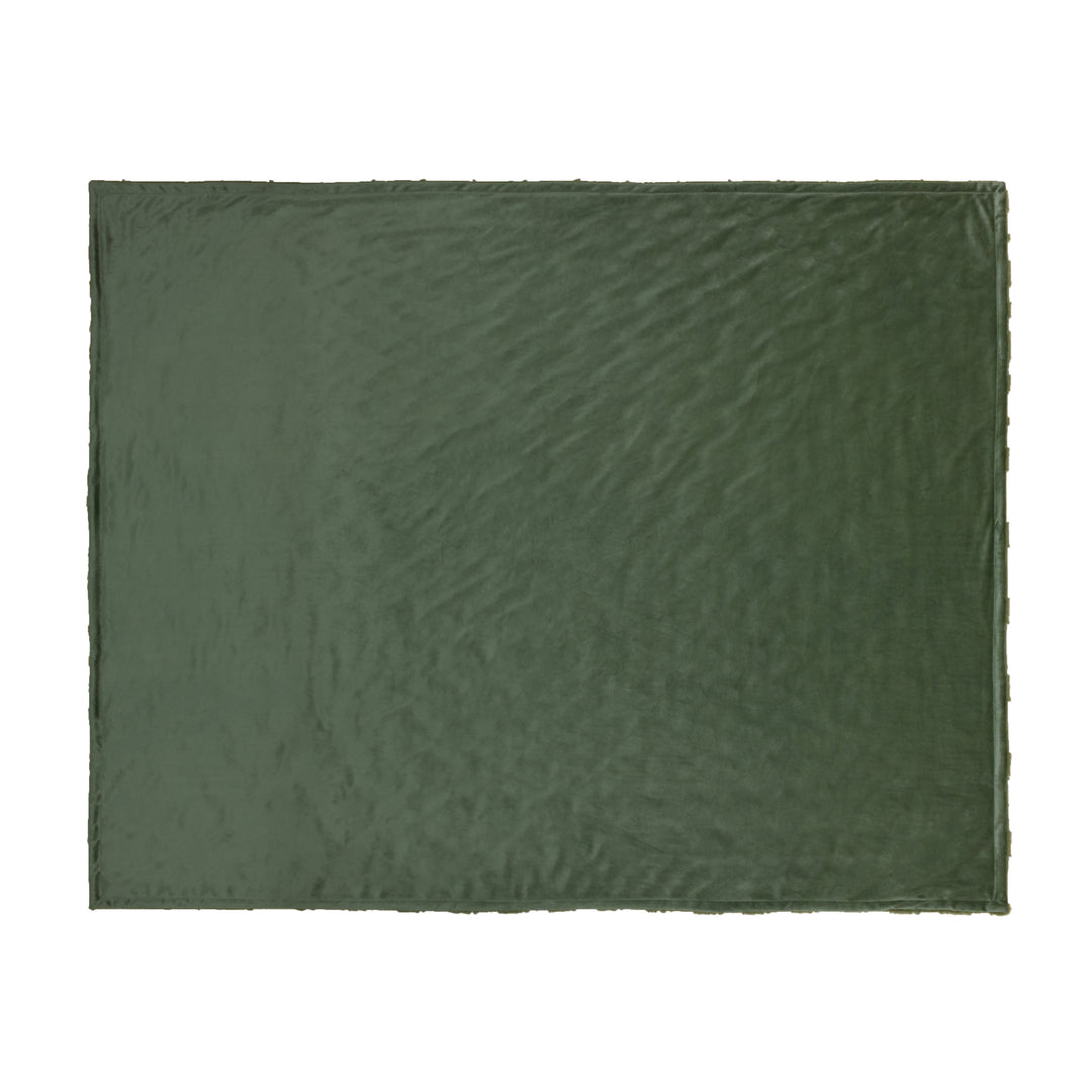 Pines Fur 150x200 Throw Forest Green - image 7