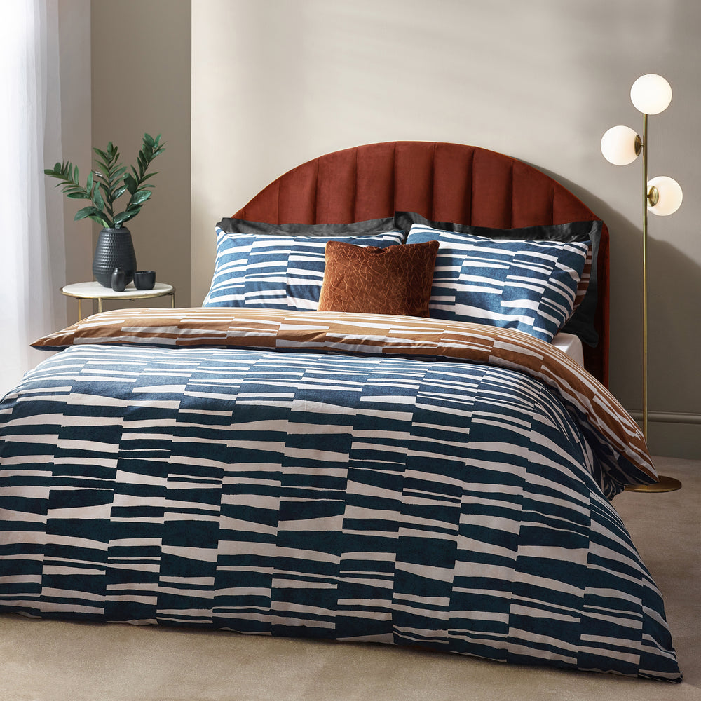 Piper Super King Duvet Set Dusk/Bronze - image 2