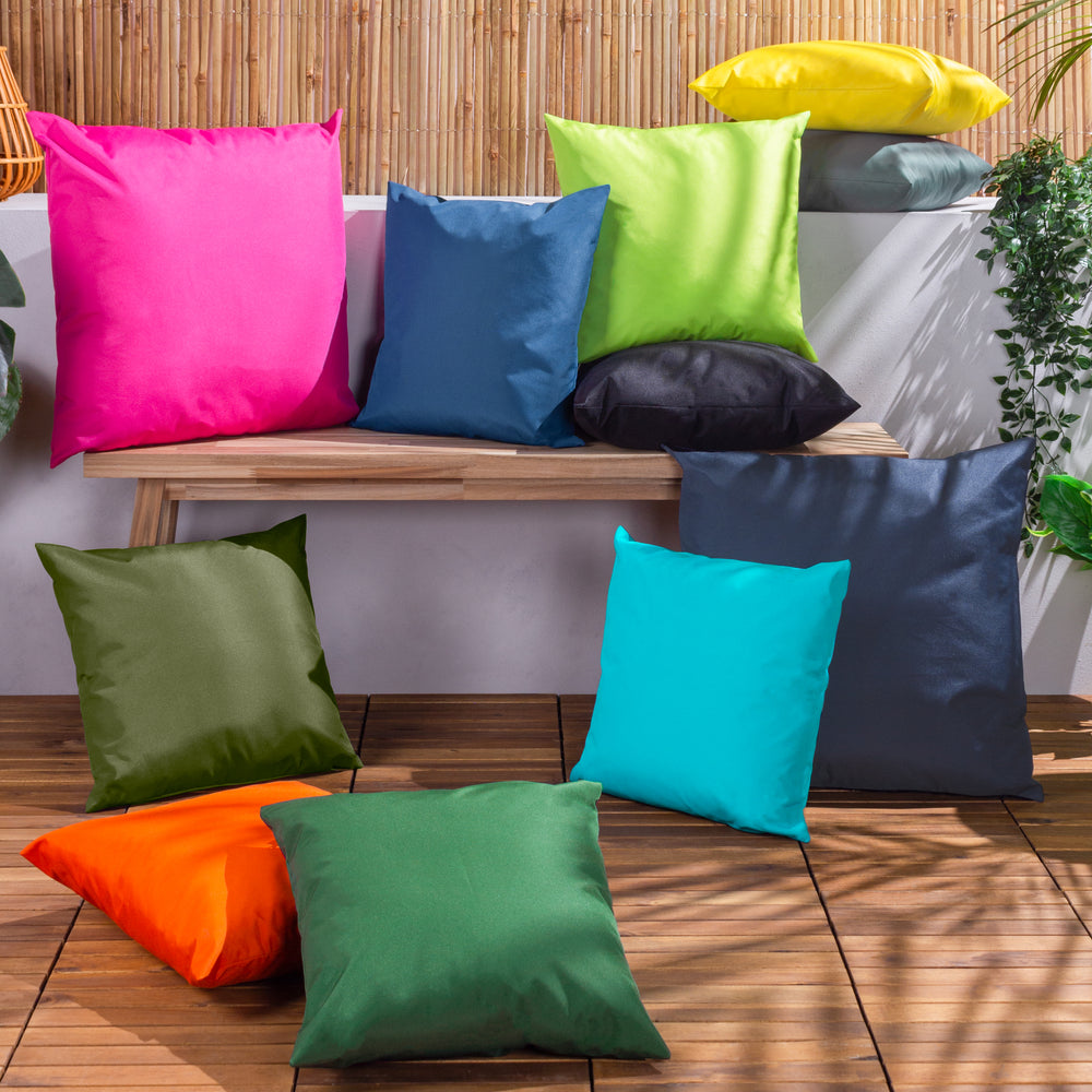 Plain 55x55 Outdoor Cushion Case Pink - image 2