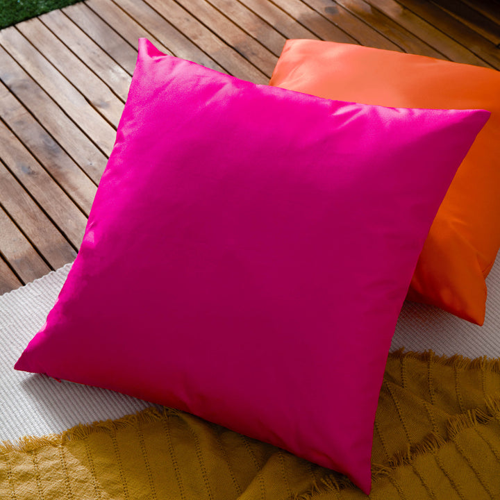 Plain 55x55 Outdoor Cushion Case Pink
