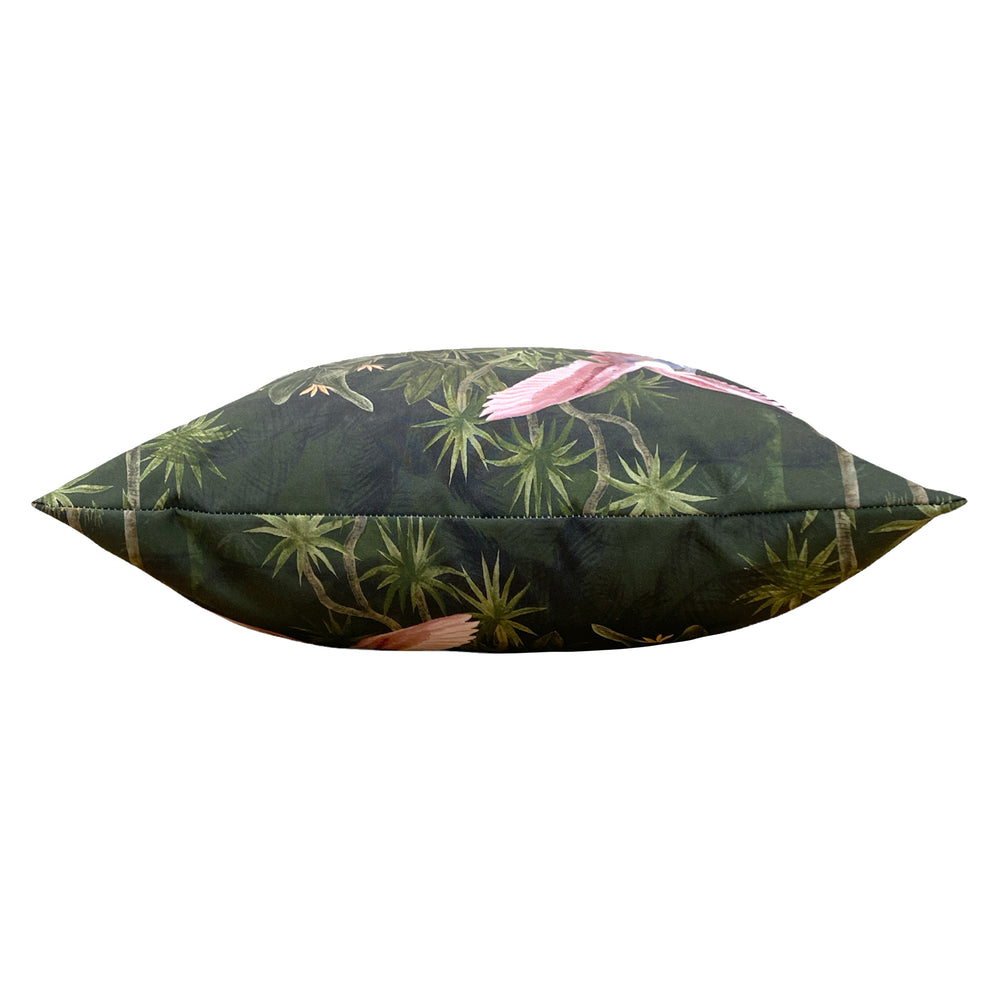 Platalea 43x43 Outdoor Cushion Cover Bottle Green - image 2