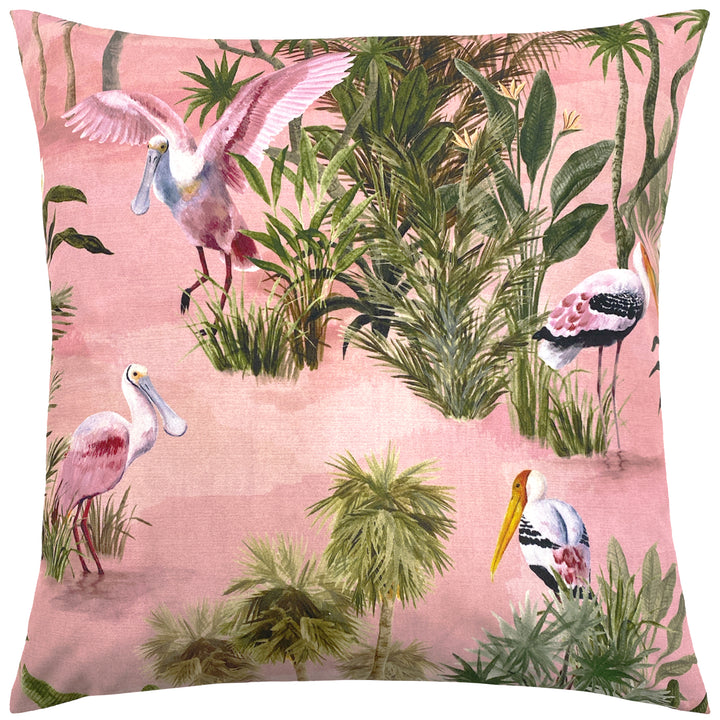 Platalea 43x43 Outdoor Cushion Cover Blush
