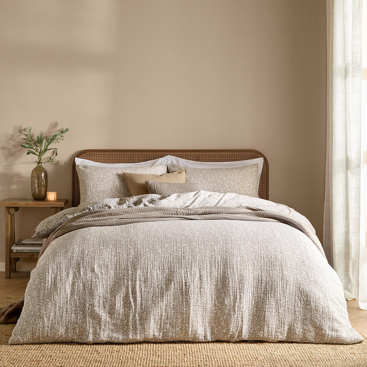 Perrie Leaf Single Duvet Set Mole - image 4