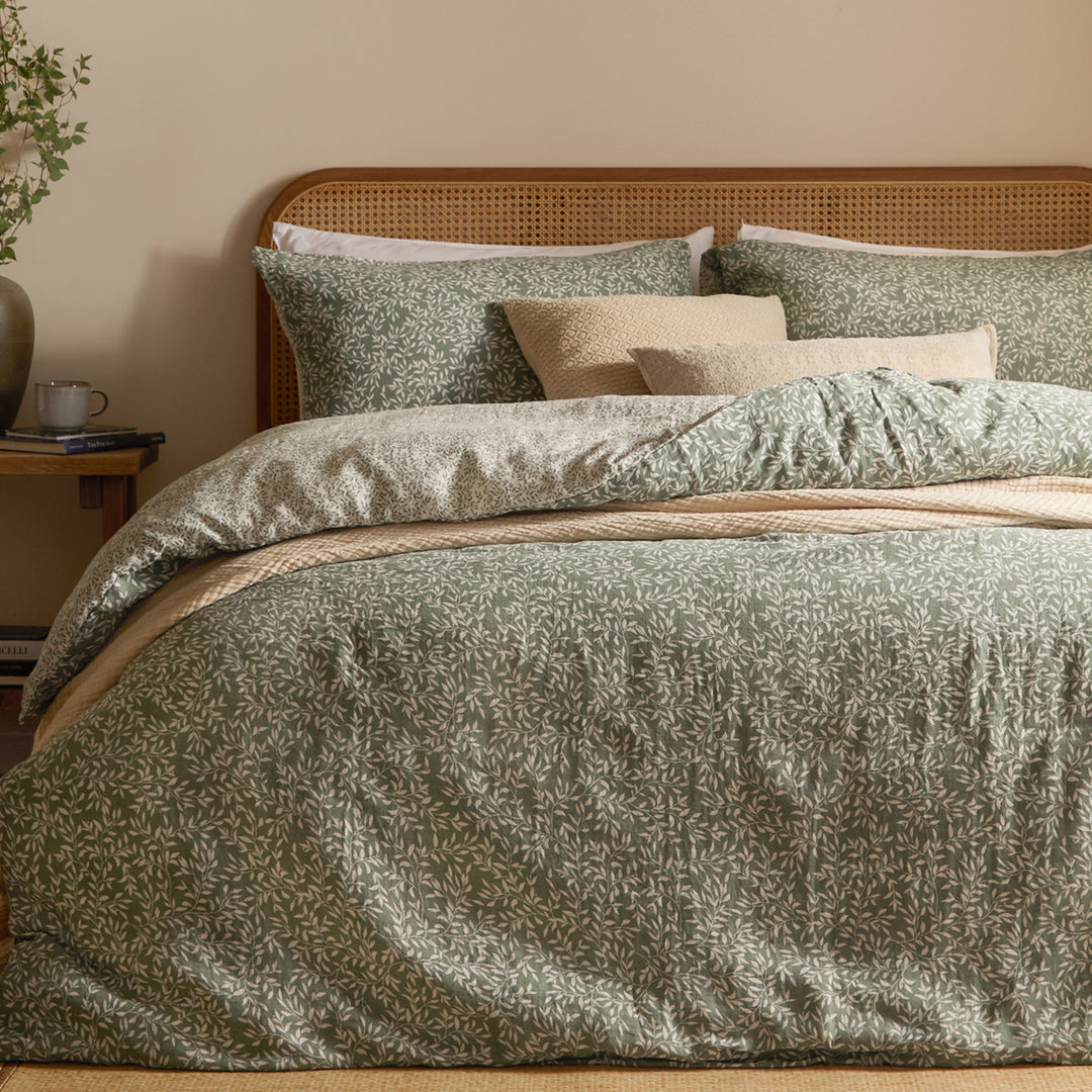 Perrieleaf King Duvet Set Forest