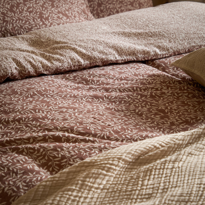 Perrieleaf Super King Duvet Set Cinnamon - image 5