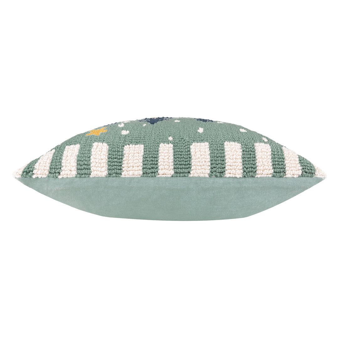 POLAR BEAR 45X45 CUSHION CASE FROSTY BLUE