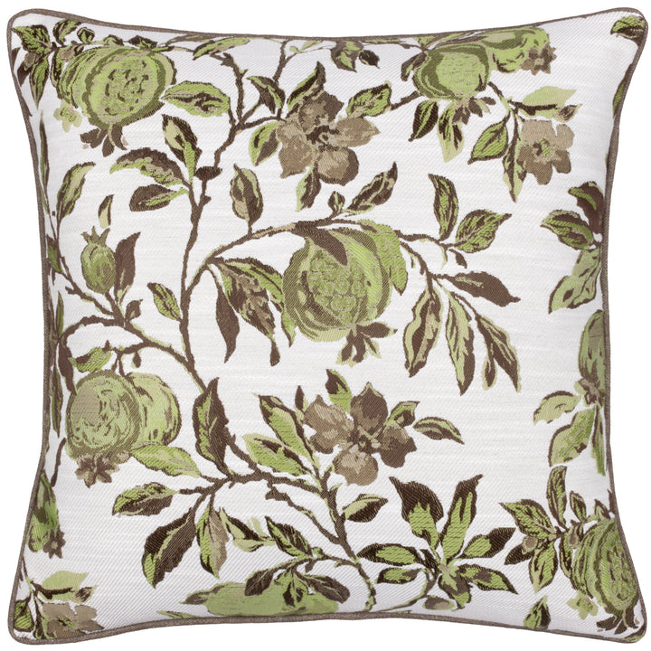POMEGRANATE 50X50 CUSHION CASE GREEN