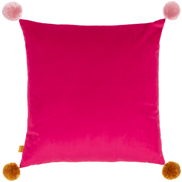 POM POMS LOVE WINS 43X43 CUSHION CASE LILAC