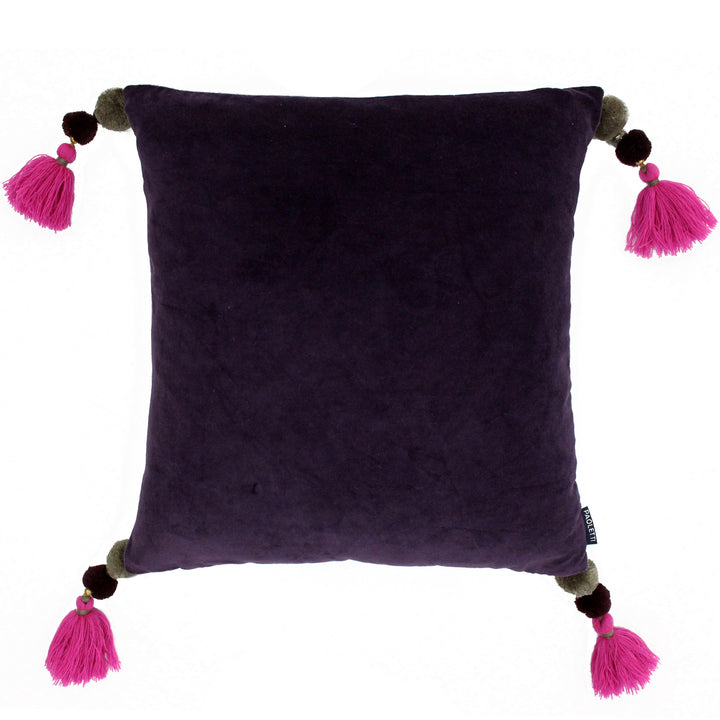 POONAM 45X45 C/CASE MINK/DAMSON