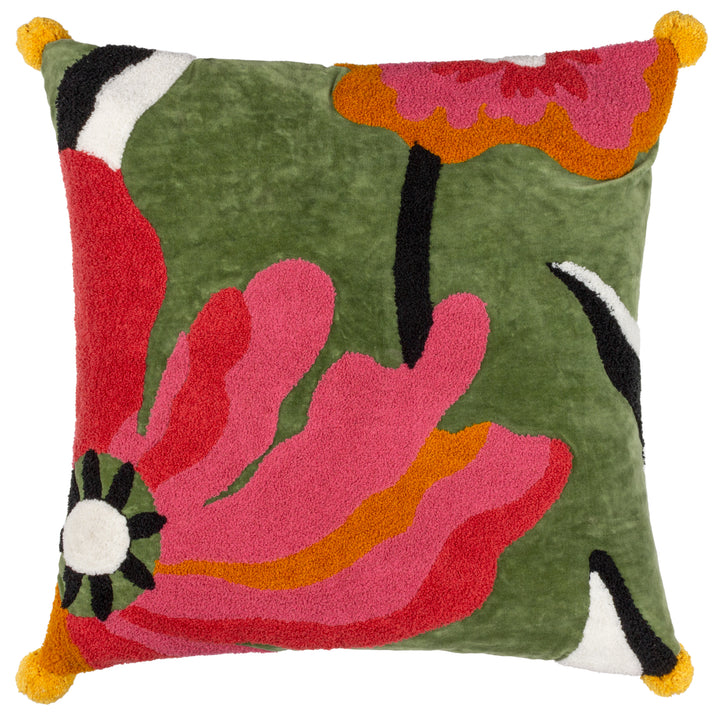 POPPY 50X50 CUSHION CASE MULTI
