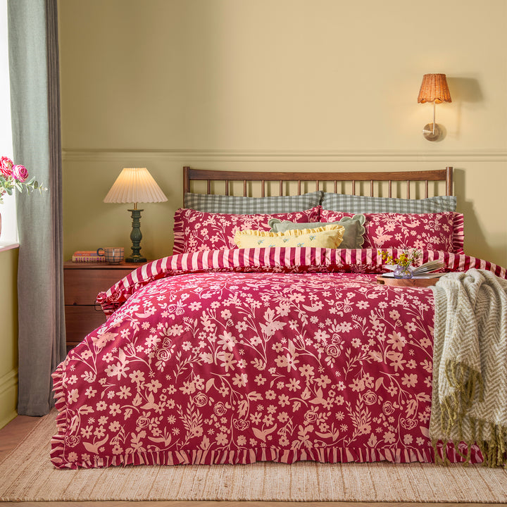 Posie King Duvet Set Berry